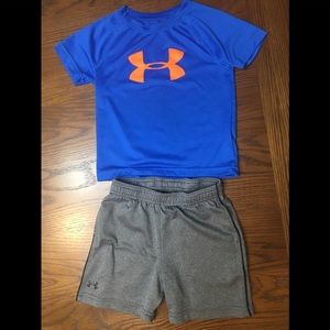 Toddler Boy Under Armour Short Set 2T